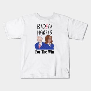 Biden harris For the win Kids T-Shirt